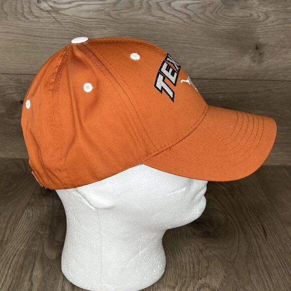 Texas Longhorns Burnt Orange NCAA Adjustable Captivating Headgear Ball Cap - Picture 5 of 11